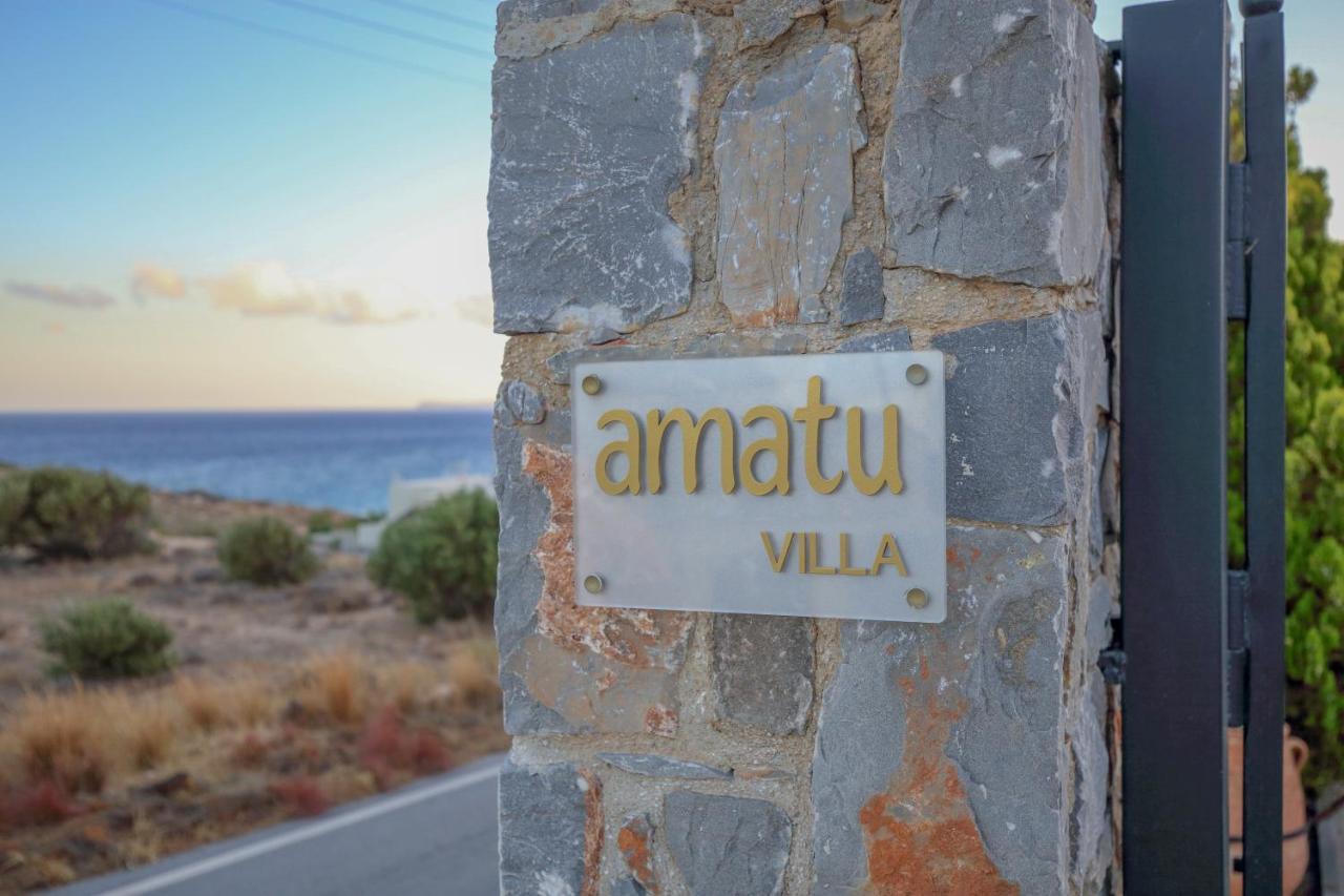 Amatu Villa Xerokampos  Eksteriør bilde